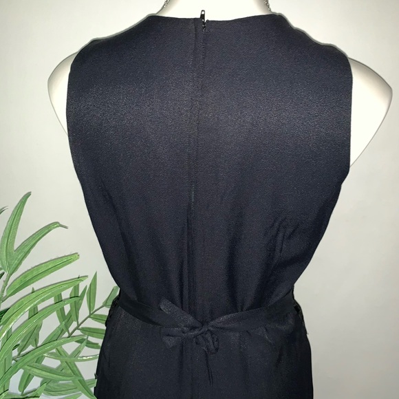 v i n t a g e :: Velvet Vest Bracade Embroidered Overall Back Tie - Picture 13 of 16